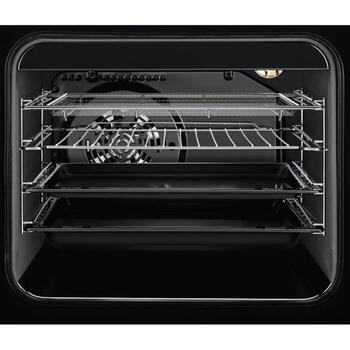 Electrolux LKR564275K электрическая плита с духовкой, 58л, A, 8605.5Вт, 230В, каталитическая очистка, AirFry, таймер (LKR564275K)
