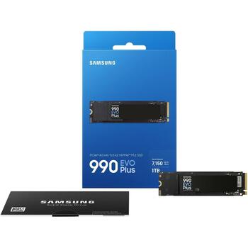 Samsung SSD M.2 MZ-V9S1T0BW 1TB, Скорость чтения 7150 MB/s, Скорость записи 6300 MB/s, PCIe 4.0, V-NAND TLC, 256-битное AES (MZ-V9S1T0BW)