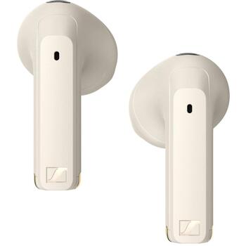 Sennheiser Наушники ACCENTUM Open 700446, Bluetooth 5.3, 25-15000Hz, 109dB, 4 микрофона, IPX4, кремовый (700446)