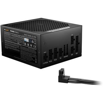 Be Quiet Datora barošanas bloks POWER ZONE 2 BP006EU, 750W, 80 PLUS Platinum, 140mm ventilators, 1x12V, 6xSATA (BP006EU)