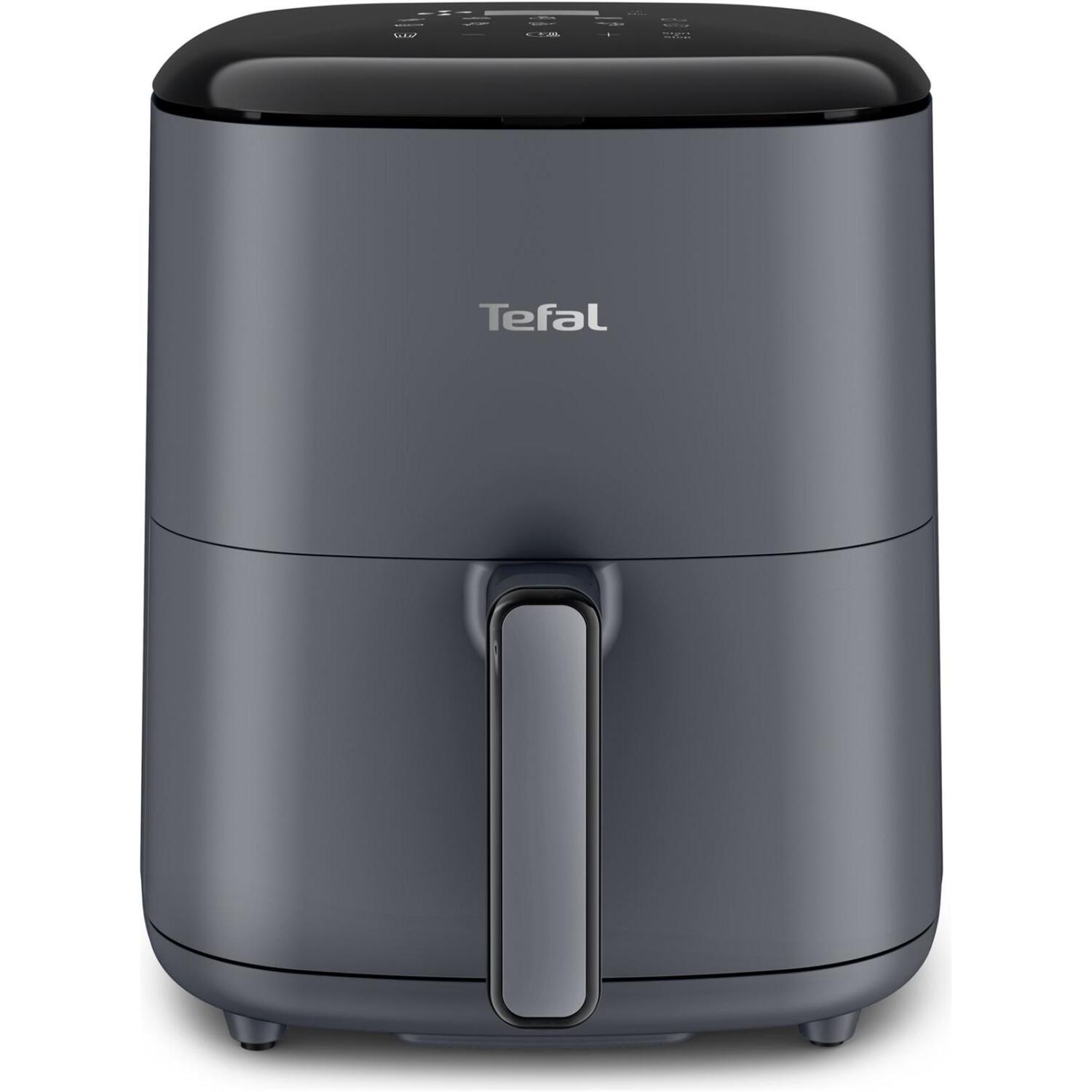 Tefal Gaisa fritēze EY245B10 Easy Fry Max, 1500 W, 5 L, tumši pelēks, 10 programmas, LCD displejs, neadhezīvs (EY245B10)