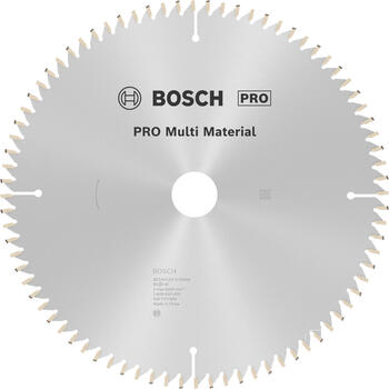 Stacionārā Ripzāģa disks 254x30x80 multi material, Paneļzāģiem PRO MULTI MATERIAL RIPZĀĢA ASMENS, 2608640450, BOSCH (2608640450)
