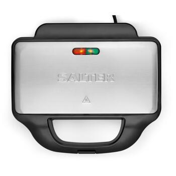 Salter Приготовитель закусок EK2143TFVDE, 900W, черный/нержавеющая сталь, автоматический контроль температуры, холодные ручки (EK2143TFVDE)