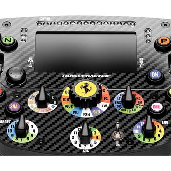 Thrustmaster руль Ferrari SF-25 Edition 4060466, черный, углеродное волокно, PS5, PS4, PC (4060466)