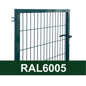 Žoga vienviru kvadrātprofila vārtu vērtne W1M 1x1,5m, Zaļa RAL6005 (000681)