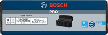 Trieciena uzgriežņatslēgām PRO IMPACT MUCIŅU KOMPLEKTS BOSCH 2608003037 (2608003037)
