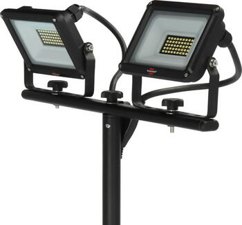 Brennenstuhl LED Прожектор JARO 6060 T 1171250444BRE, 2x20W, 220V, 6500K, 4800lm, защитное стекло, прочный алюминиевый корпус (1171250444BRE)