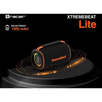 Tracer XtremeBeat Lite TWS портативная Bluetooth колонка TRAGLO47540, 10 Вт, 10 м, 6 ч, 2 канала, IPX6, USB Type-A, 2 колонки (TRAGLO47540)