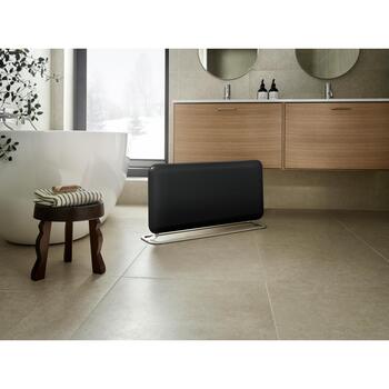 Mill Panel heater PA1500WIFI4A Black, 1500W, 18-22m², IPX4, WiFi, PID jaudas tehnoloģija, prognozējošā apkure, Smart App vadība (PA1500WIFI4A Black)