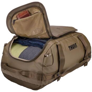 Thule Спортивная сумка 3205139, 40L, 1.4kg, полиэстер, глубокий хаки, трансформируется в рюкзак, водоотталкивающая (3205139)