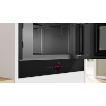 Bosch Mikroviļņu krāsns BFR7221B1, 900 W, 21 L, melna, 5 jaudas līmeņi, TFT skārienekrāns, AutoPilot 7 (BFR7221B1)