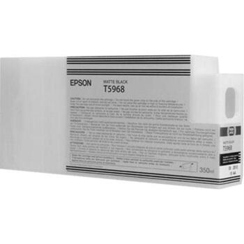 Epson T5968 КАРТРИДЖ C13T59680N, 350мл, матовый черный, оригинал, Epson UltraChrome HDR (C13T59680N)