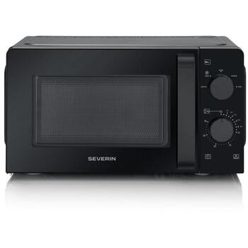 Severin Микроволновая печь MW 007580, 700W, 19л, 6 уровней мощности, 30 мин таймер, ручной переключатель, подсветка (MW 007580)