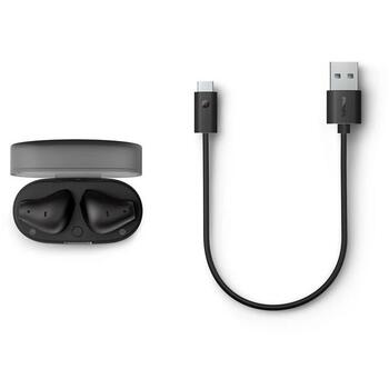 Philips Наушники TAT2139BK/00, черный, 10 м, стерео, 16 Ω, 94 дБ, 28 ч, Bluetooth 5.3, шумоподавление, беспроводные (TAT2139BK/00)