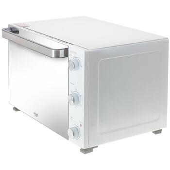 Adler Электрическая духовка AD 6027, 48L, 1800W, белая, конвекция, гриль, таймер 60мин (AD 6027)