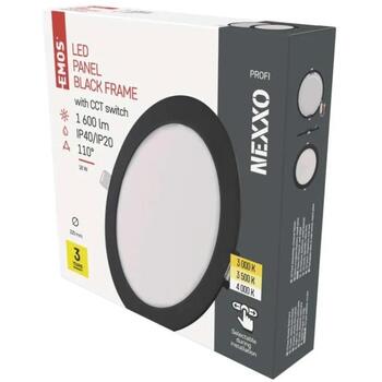 Emos LED светильник NEXXO ZD1343, 18 Вт, 1600 лм, IP40, теплый/нейтральный белый, круглый, 30 000 часов службы (ZD1343)