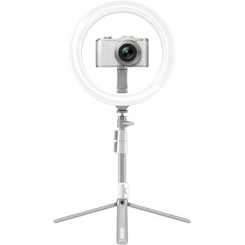 Kodak Gredzenveida lampa RL001, 25cm, 3500K-5500K, 10%-100% spilgtums, 120 LED, statīvs 55-73cm, USB 5V/2A (RL001)