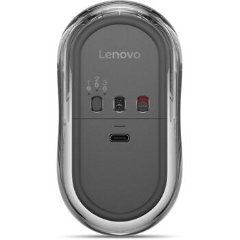 Lenovo bezvadu daudzrežīmu pele 8000 4Y51V37298, 4000 dpi, Bluetooth 5.3, 2.4 GHz, 5 pogas, optiskais sensors (4Y51V37298)