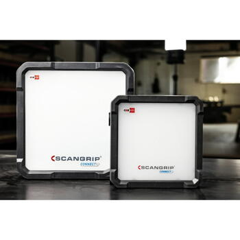 Аккумуляторная лампа VEGA 4 CONNECT 4000 лм, Скангрип, 03.6104C, 105 LED, IP54 (03.6104C)