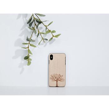 Man&Wood чехол для смартфона M8062B, 73x143x9,8mm, 20g, натуральное дерево, поликарбонат, Apple iPhone XS/X, 5.8'' (M8062B)