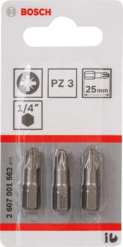 Urbjmašīnām/skrūvgriežiem SKRŪVGRIEŽA UZGALIS EXTRA HARD, 2607001562 BOSCH (2607001562)