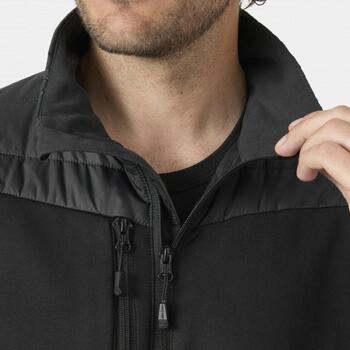 Helly Hansen Весенне-осенняя куртка Oxford Hybrid 73370_990-S&HH, S, черная, PrimaLoft BLACK Eco, молния YKK (73370_990-S&HH)