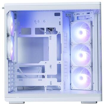 Zalman P60 WHITE, корпус ATX Mid Tower, 5x120mm ARGB вентиляторы, белый, 2xUSB 3.2, USB-C (P60 WHITE)