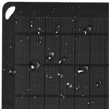 Denver Солнечная панель SOP-10200 117250200000, 20 W, USB-A 5V-3A, QC3.0, DC 5-18V, складной, монокристаллический кремний (117250200000)
