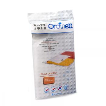 Ordinett Vakuuma maiss Ordispace Flat Jumbo 128837001, 80x120cm, polietilēns, neilons, aizsargā pret putekļiem, mitrumu, kodēm (128837001)