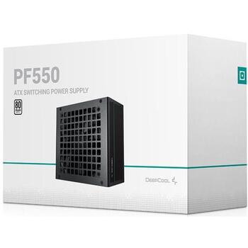 Deepcool Barošanas bloks PF700 R-PF700D-HA0B-EU, 700 W, 80 PLUS, 120 mm ventilators, OVP, SCP, OPP aizsardzība (R-PF700D-HA0B-EU)