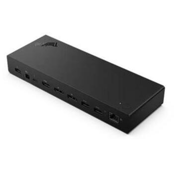 Lenovo ThinkPad Thunderbolt 4 Smart Dock 7500 40BE0135EU, 2 x DisplayPort, 1 x HDMI, 100 W, 2 x USB-A, 2 x USB-C, 2.5 GbE (40BE0135EU)