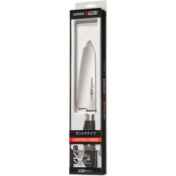 Samura Santoku нож PRO-S SP-0095, 180mm, AUS-8, 58HRC, рукоятка G-10 (SP-0095)