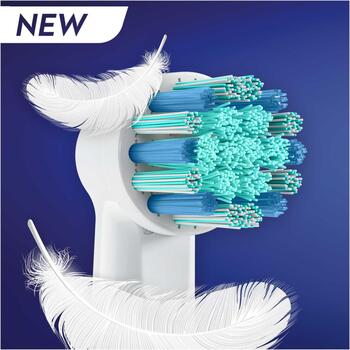 Oral-B elektriskās zobu birstes galviņa EB10 2 Frozen II, 2 gab., mīksta, bērniem no 3 gadiem, balta, Frozen dizains (EB10 2 refill Frozen II)