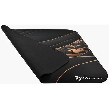Arozzi Zona Square Floor Pad AZ-ZONA-QTRO-BKGD, 116x116cm, 3mm, микрофибра, нескользящий, для офиса (AZ-ZONA-QTRO-BKGD)