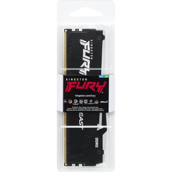 Kingston FURY Beast память, KF560C36BBEA-8, 8 ГБ, DDR5, 6000 MT/s, ПК/сервер, Без регистрации, Без ECC (KF560C36BBEA-8)