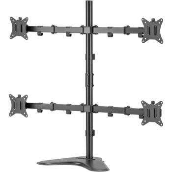 Sbox LCD-F048-2 крепление для монитора, 4x9кг, VESA 75x75-100x100, 17-32
