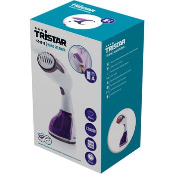 Tristar Garment Steamer ST-8916, 1200 W, 0.26 L, 20 g/min, автоматическое отключение, 2.5 м сетевой шнур (ST-8916)