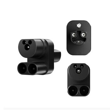 EVCharge MG1DC адаптер, CCS2 DC вилка в разъем Tesla DC, 120A, 60kW, 300-1000V, IP55, -30°C до +50°C (MG1DC)
