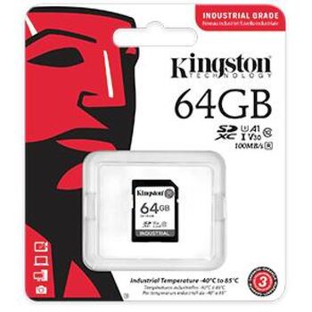 Kingston Карта памяти SDIT/64GB, 64 ГБ, microSDXC UHS-I, A1, V30, U3, 100 МБ/с, 80 МБ/с (SDIT/64GB)