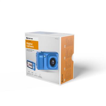 Denver Компактная камера DCA-4818 Blue 112170000020, 5MP, 2.8'' LCD, 1080P, 8x цифровое увеличение, USB-C, MicroSD до 64GB (112170000020)