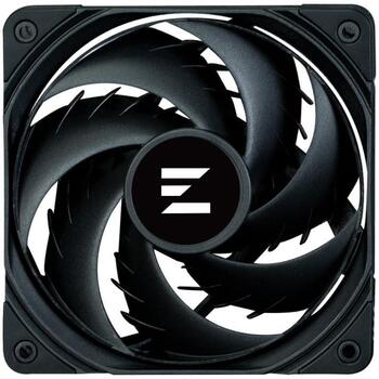Zalman Вентилятор ZM-AF120 Black, ZM-AF120 Black, 120mm, 2000 об/мин, 29.7 дБ, 4-pin (PWM), 1 шт. (ZM-AF120 Black)