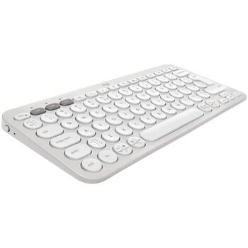Logitech Bezvadu tastatūras un peles komplekts 920-012240, 10m, 3 ierīces, klusa darbība, membrāna taustiņi (920-012240)
