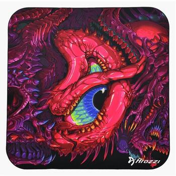 Arozzi Zona Square Floor Pad AZ-ZONA-QTRO-CHAOS, 116x116cm, 3mm, mikrošķiedra, neslīdoša pamatne, birojam (AZ-ZONA-QTRO-CHAOS)