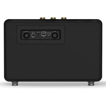 Tracer Портативная колонка TWS TRAGLO47248, 45W, Bluetooth 5.0, FM радио, 2 колонки, аккумулятор, черный (TRAGLO47248)