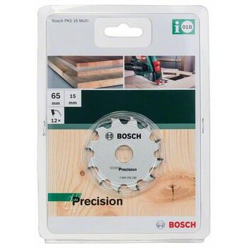 Ripzāģa disks, 65x15mm, Z12, precīzs griezums, 2609256C82, BOSCH (2609256C82)