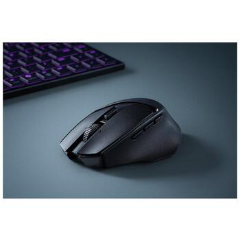 Razer ergonomiska bezvadu spēļu pele Basilisk Mobile RZ01-04310100-R3G1, 18000 DPI, 10 pogas, 76 g, RGB apgaismojums (RZ01-04310100-R3G1)