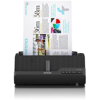 Epson kompaktais Wi-Fi skeneris ES-C320W B11B270401, 3500 skenējumi/dienā, 600 dpi, automātiska duplex skenēšana (B11B270401)
