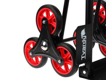 Tvardy saliekami kravas ratiņi T00501, 150kg, 150mm, 31x29cm, 45x74x37cm, 45x109x60cm, rokturis, 3 riteņu bloks (T00501)