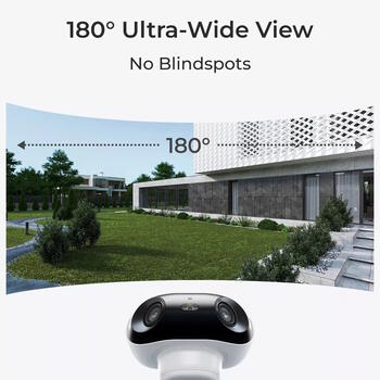 Уличная и внутренняя 4K беспроводная аккумуляторная WiFi камера наблюдения с цветным ночным видением и защитой IP66 Белая Argus Series B740X BWB4K01W Reolink (BWB4K01W)