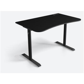 Arozzi Gaminga galds ARENA-SMALL-PBK, 71cm, 114cm, 71.1cm, T-veida, tērauds, pilnīga virsma, kabelis, monitora stiprinājums (ARENA-SMALL-PBK)